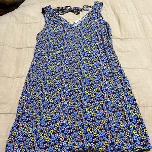 GAP floral sleeveless dress